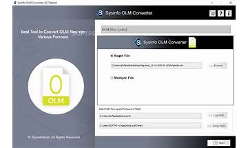 Sysinfo OLM Converter for Windows - Download it from Habererciyes for free